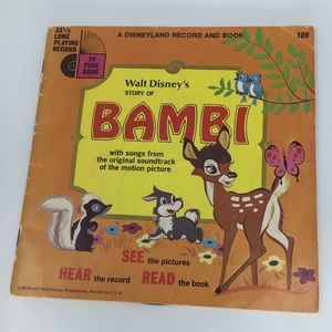 Bambi- Vintage Record book